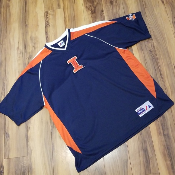 Majestic Other - University Illinois short sleeve jersey